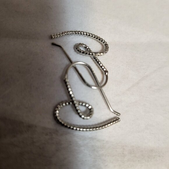 NEW 925 STERLING SILVER HEART EARRINGS - Picture 3 of 6